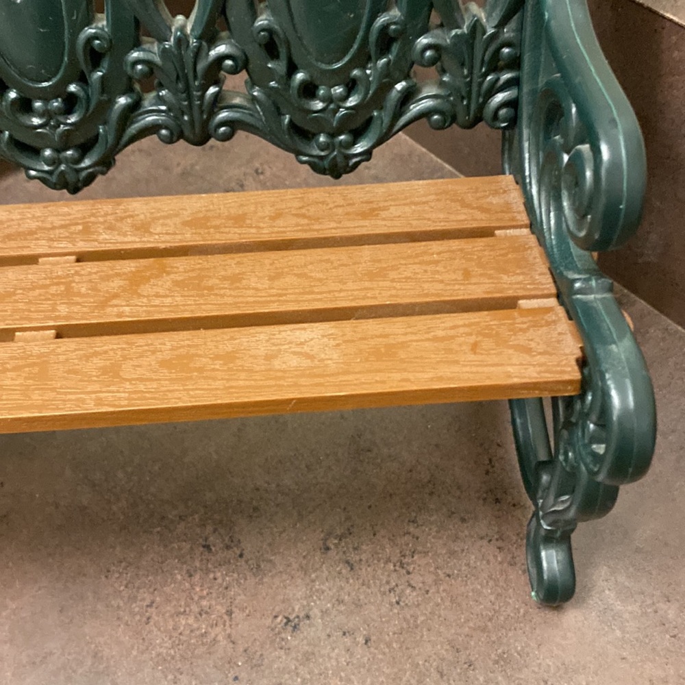 Homco Miniature bench - Picture 5 of 15